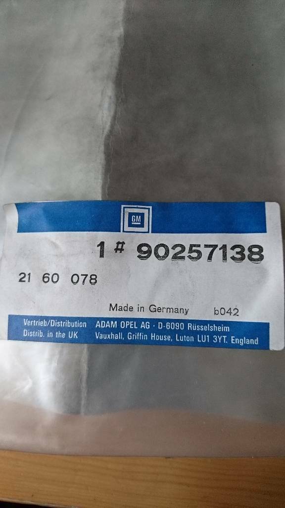 Kadett E Farbstreifen Kotflügel unten rechts Blaugrau neu GM