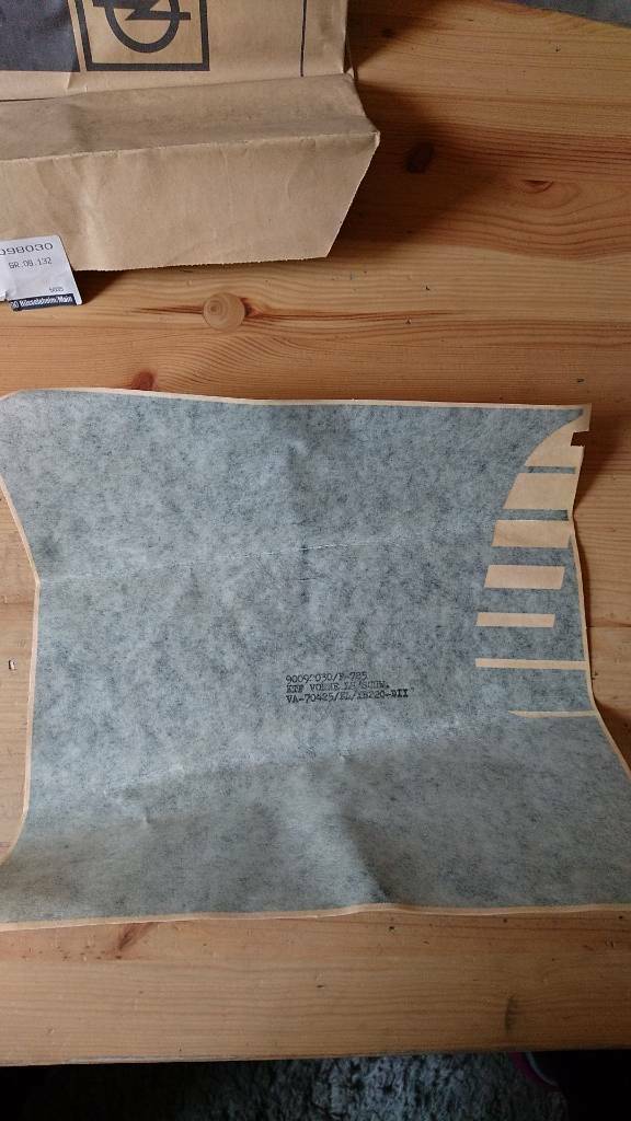 Opel Youngtimer Oldtimer Farbstreifen Kotflügel links neu GM