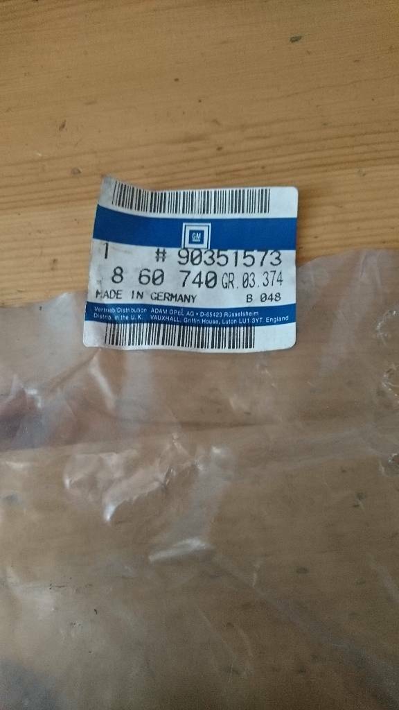 Astra F Schlauch Ladeluftkühler Neu Original GM