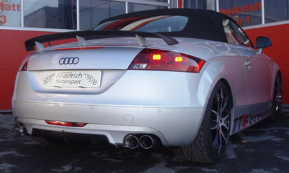 Friedrich Motorsport 70mm Duplex Sportendschalldämpfer Audi TT 8J Quattro