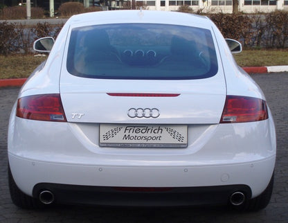Friedrich Motorsport 70mm Duplex Sportendschalldämpfer Audi TT 8J Quattro