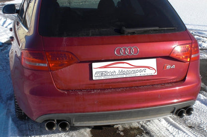 Friedrich Motorsport 70mm Duplex Sportendschalldämpfer Audi S4 B8 Quattro