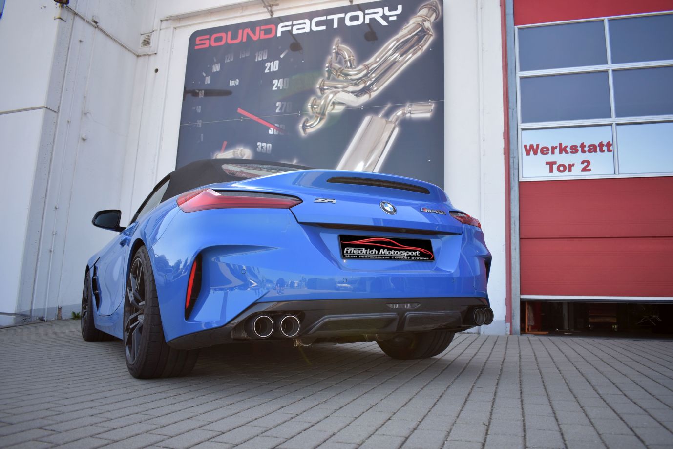 Friedrich Motorsport 70mm Duplex-Sportendschalldämpfer BMW Z4 G29
