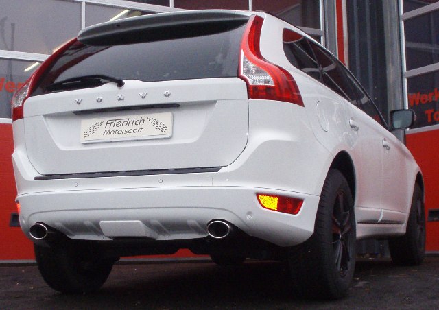 Friedrich Motorsport 70mm Duplex Sportendschalldämpfer Volvo XC60