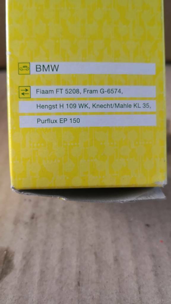 Bmw E30 E36 Krafstofffilter WK516 Neu Original Mann Filter