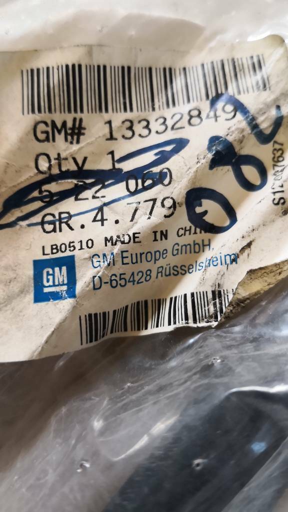 Opel Corsa D 3 Türer Handbremsseil Neu Original GM
