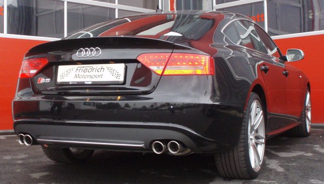 Friedrich Motorsport 70mm Duplexanlage Audi S5 B8 Sportback Quattro