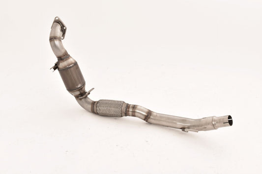 Friedrich Motorsport 70mm Downpipe mit 200 Zellen HJS Sport-Kat. Edelstahl