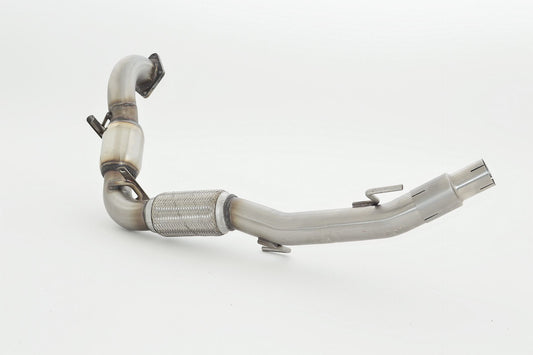 Friedrich Motorsport 70mm Downpipe mit Sport-Kat. Edelstahl