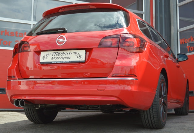 Friedrich Motorsport 70mm Anlage Opel Astra J Sportstourer