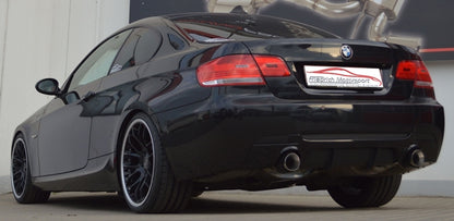 Friedrich Motorsport Ø 2x70mm Duplex-Anlage mit 200 Zellen Sport-Kats. BMW E92/E93