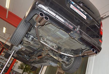 Friedrich Motorsport 70mm Duplex-Anlage Mercedes V/W639/2 Viano