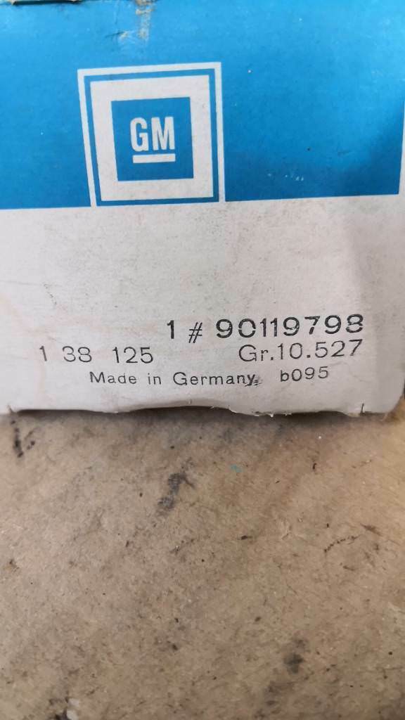 Opel Corsa A Türgriff Hinten Neu Original GM