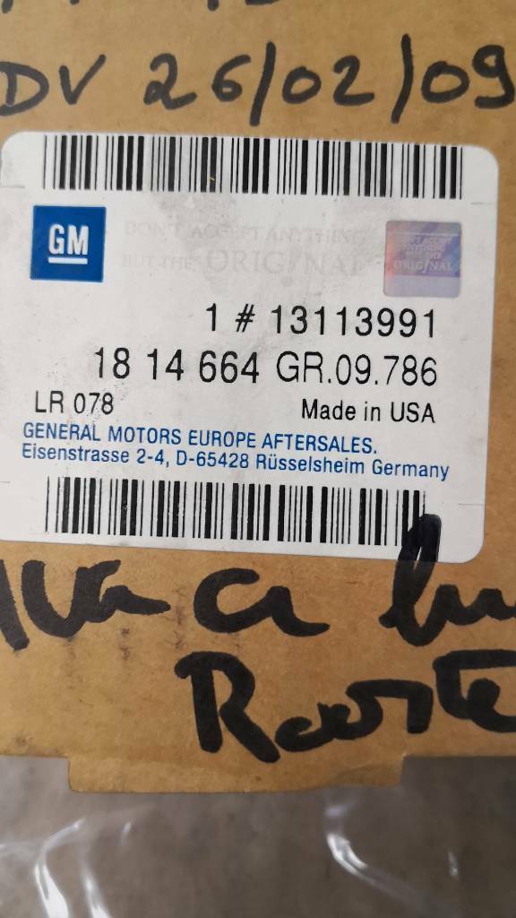 Opel Meriva A Lüftungseinsatz Rechts Neu Original GM