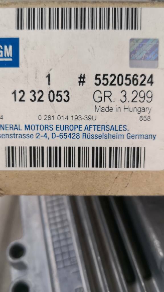 Opel Astra H Zafira B Steuergerät Kraftstoffeinspritzung Neu Orig