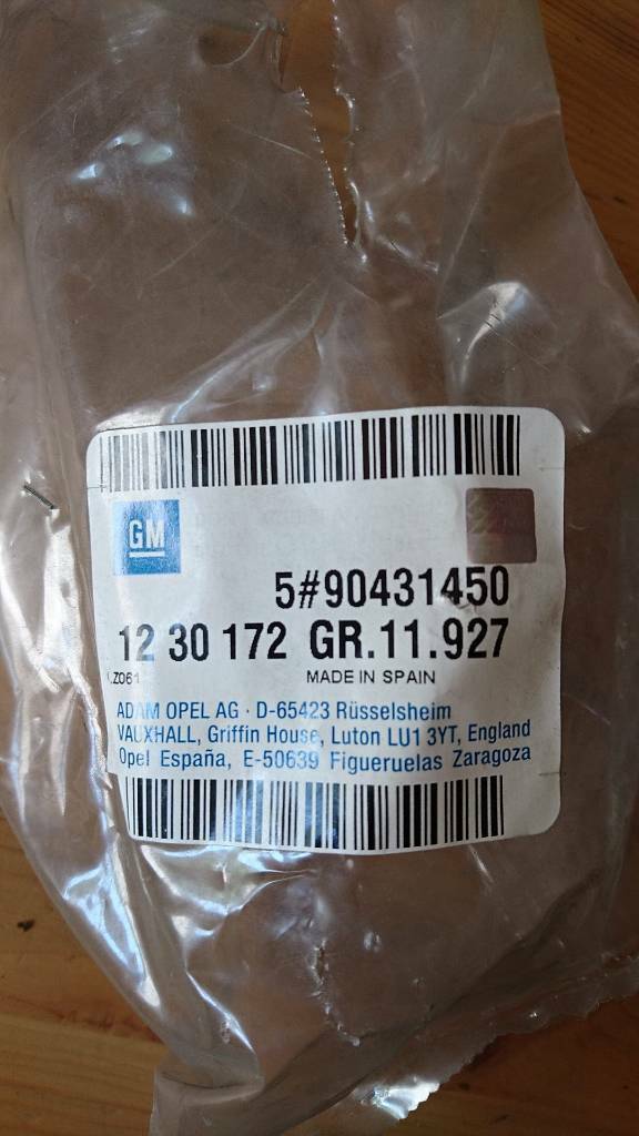 Corsa B Tigra A Rahmen Innenleuchte hinten neu original GM
