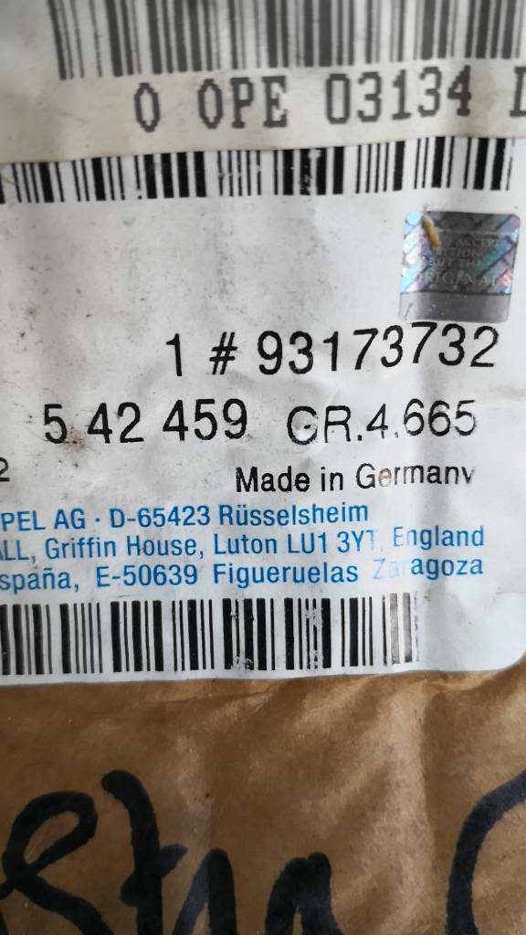 Opel Astra G Bremssattel Neu Original GM
