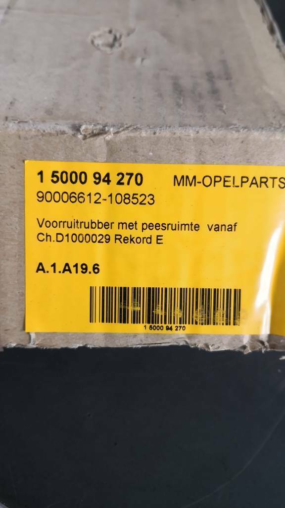 Opel Rekord E Dichtung Windschutzscheibe Neu Original GM