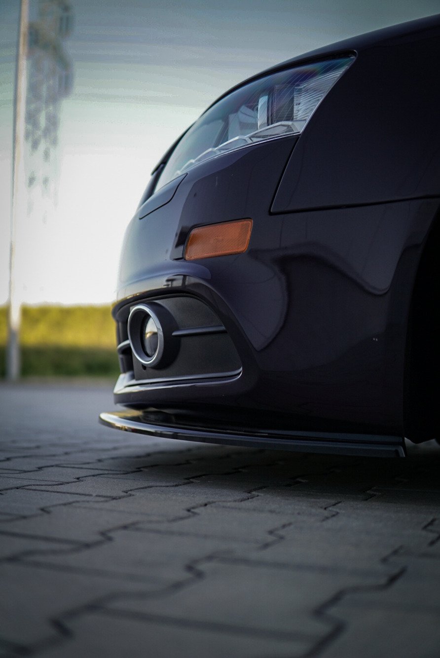 Front Ansatz für Audi A6 S-Line C6 FL  Carbon Look