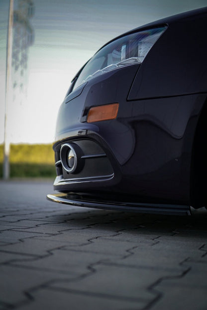 Front Ansatz für Audi A6 S-Line C6 FL  Carbon Look