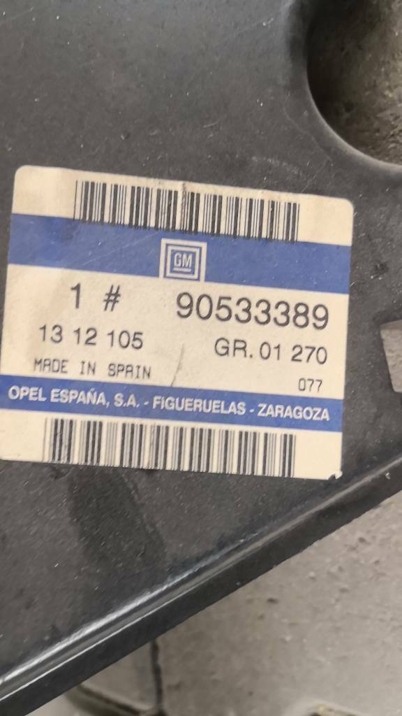 Opel Tigra A Reparaturblech Frontmaske Neu Original GM