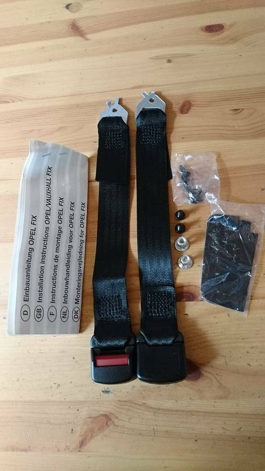 Agila A Befestigungssatz Kindersitz Rücksitzbank neu original GM