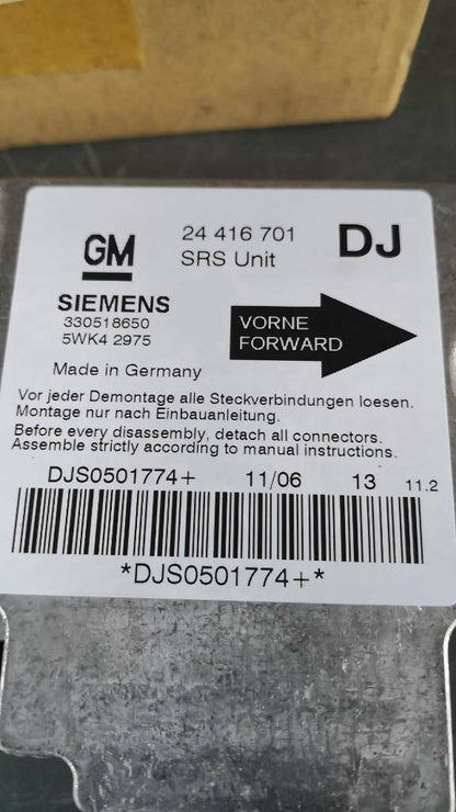 Opel Vectra B Airbag Steuergerät Neu Original GM