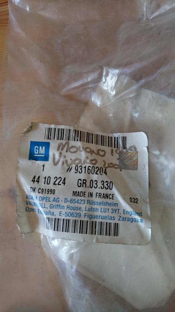 Opel Movano A Vivaro Einspritzleitung neu original GM