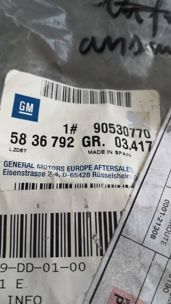 Opel Astra H Ansaugrohr neu original GM