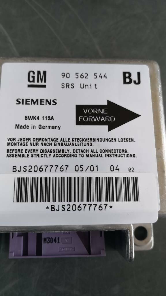 Opel Astra F SRS Airbag Steuergerät Neu Original GM