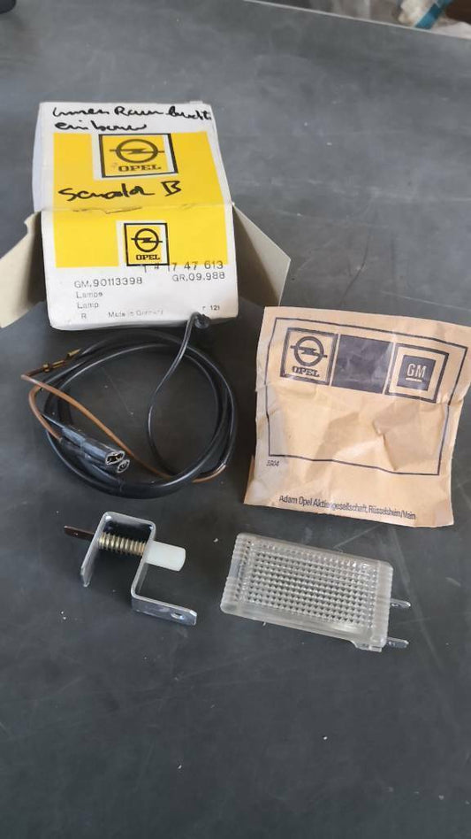Opel Senator B Innenraumleuchte Einbauset Neu Original GM