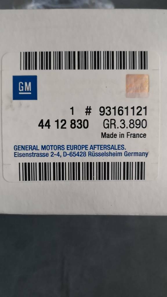 Opel Movano A Krafstofffilter Neu Original GM