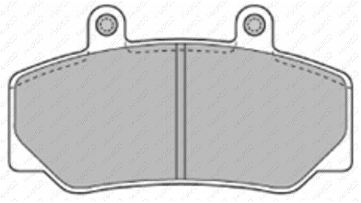 MAPCO Bremsbelagsatz, Scheibenbremse Vorderachse  6367