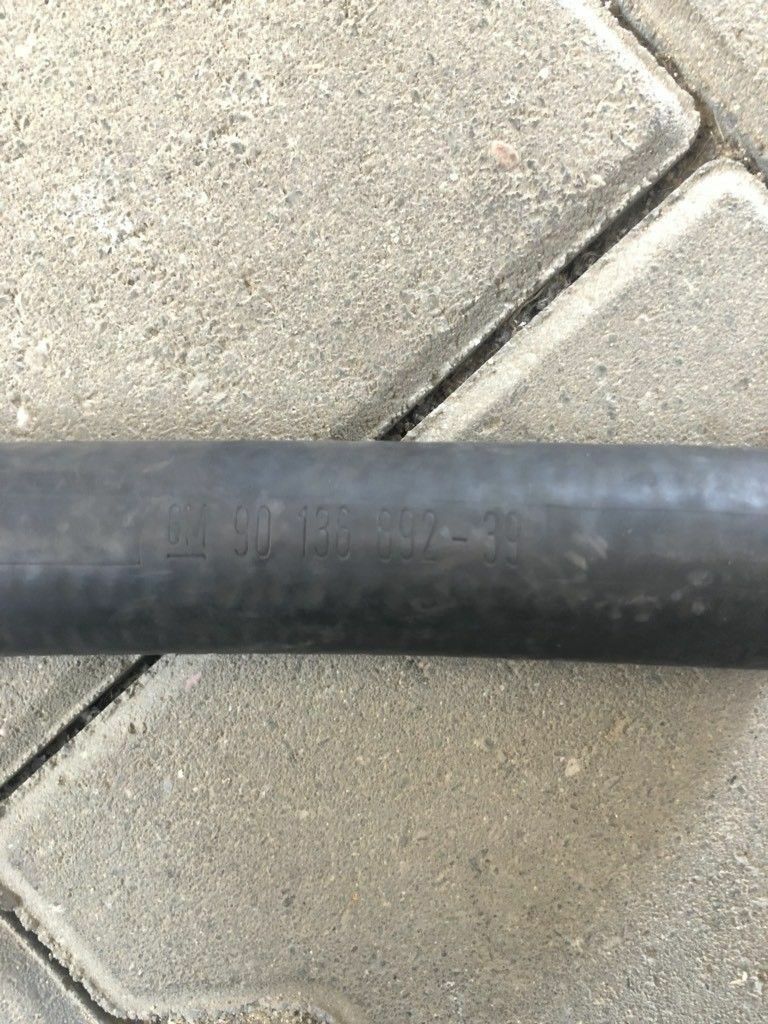 Original GM Opel kühler Schlauch Ascona C NEU