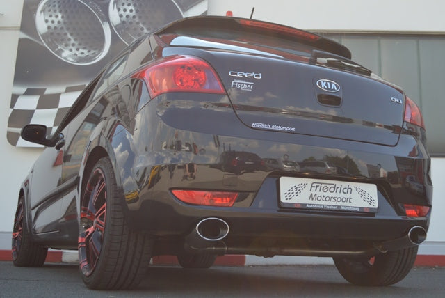 Friedrich Motorsport Duplex Endrohrsystem KIA Pro_Cee d (ED)
