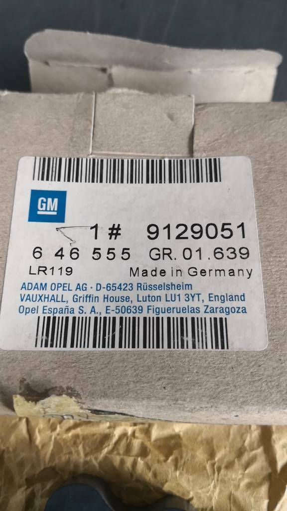 Opel Vectra B Zahnrad Ölpumpe Neu Original GM