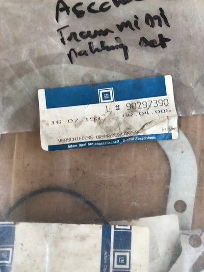Original GM Opel Ascona C Getriebe Dichtung Set Neu