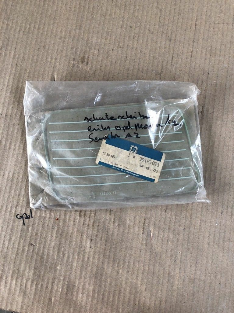 Original GM Opel Monza A2 Senator A2 Schutzscheibe links *NEU*