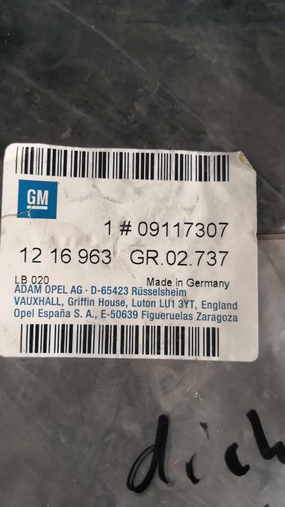 Opel Astra G Scheinwerfer Dichtung vorne neu original GM