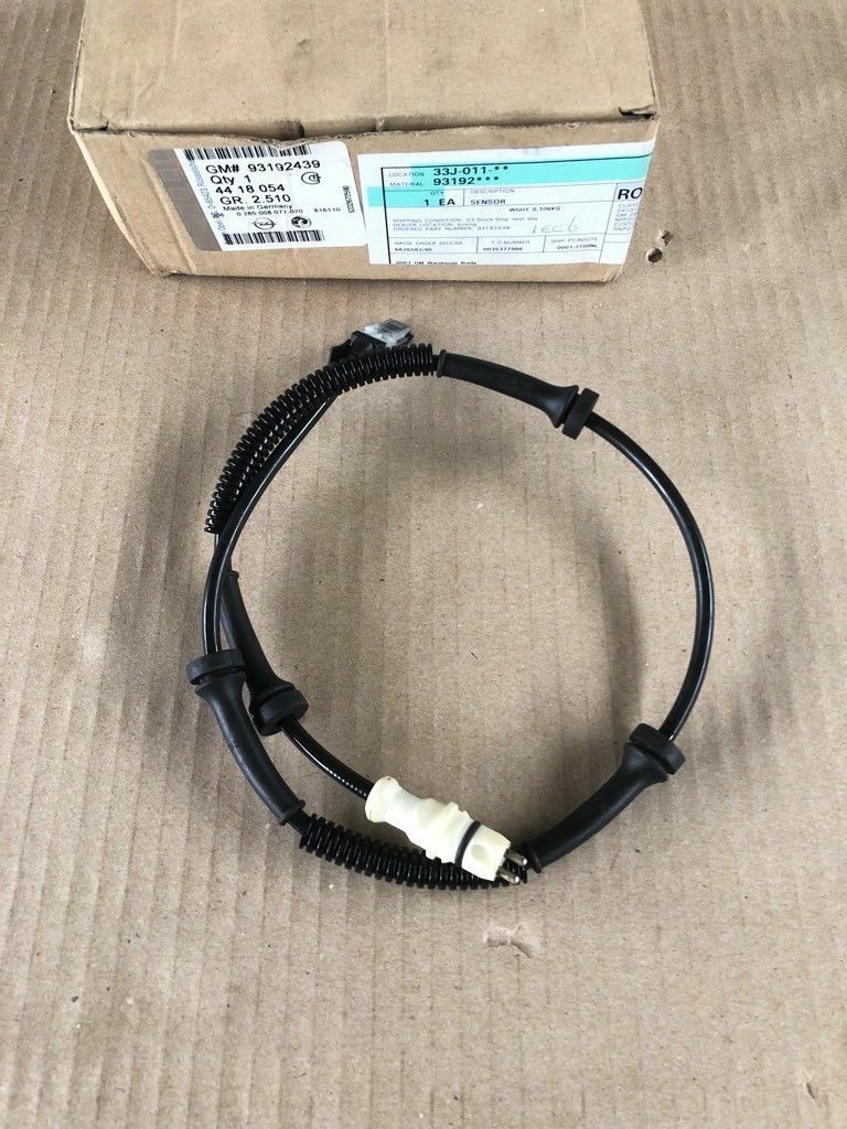 Original GM Opel sensor Rad Drehzahl Vivano / Movano NEU