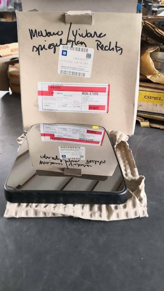 Opel Movano Vivaro Spiegelglas rechts neu original GM