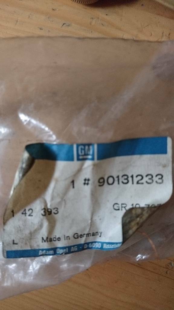 Ascona C Fensterkurbel chrom neu original GM