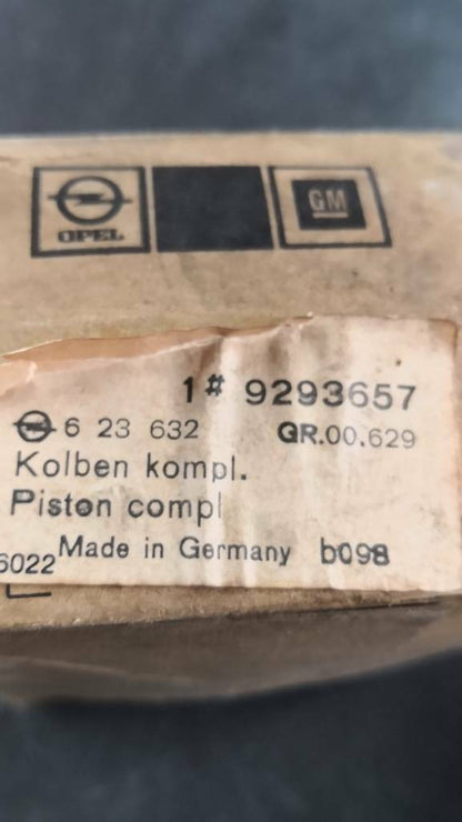 Opel Kadett E Kolbenbolzen mit Kolbenringen neu original GM