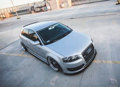 Front Ansatz für Audi S3 8P  schwarz matt