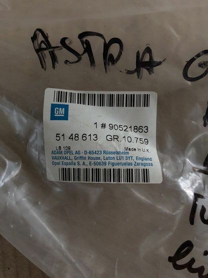 Original GM Opel Astra G Tür Dichtung links hinten Neu