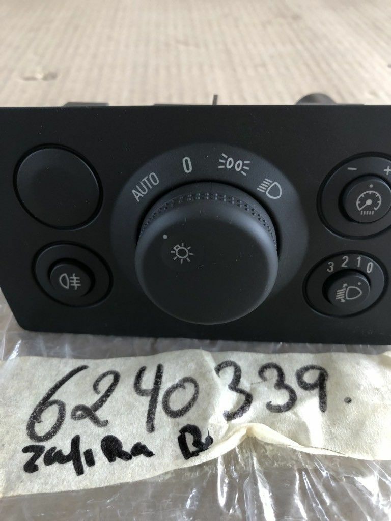 Original GM Opel Zafira B Lichtschalter Einheit NEU