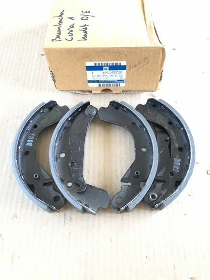 Original GM Opel Bremsbacken Kadett D / E Corsa A *NEU* 1605844