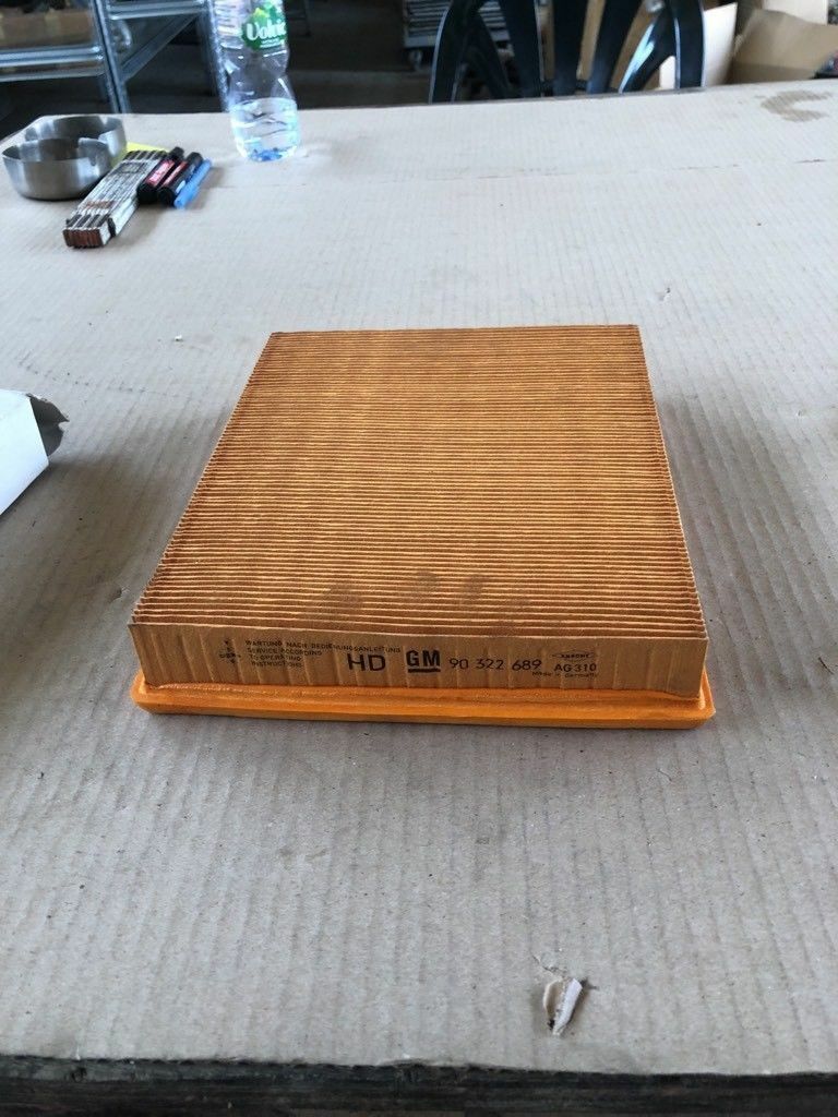 Opel Kadett E Gsi C20xe Luftfilter Neu Original GM