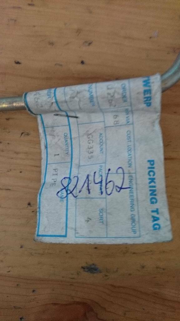 Astra F Kadett E Vectra A Einspritzleitung Nr 3 neu original GM