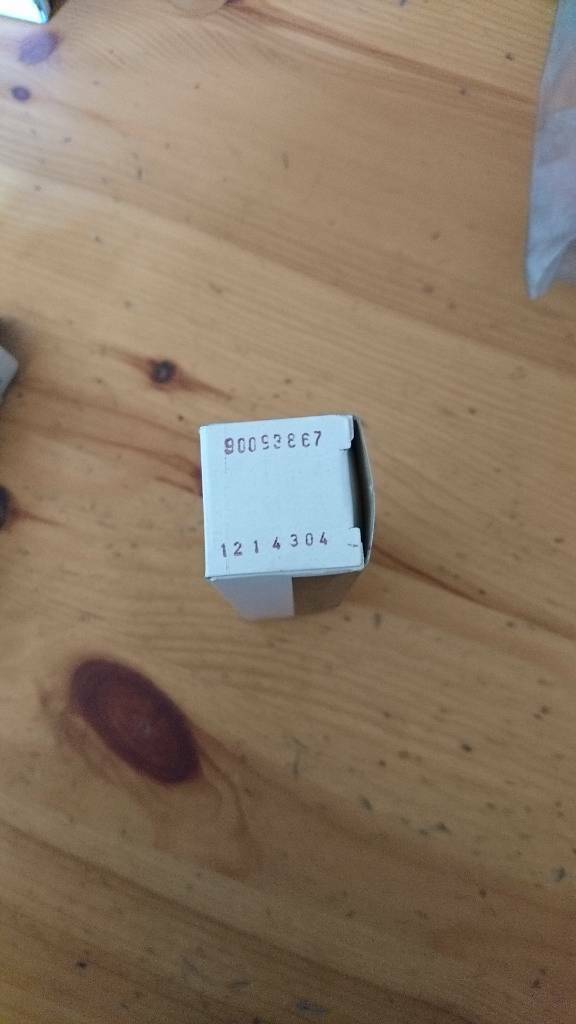 Opel Youngtimer Oldtimer Glühkerze neu original GM 90093867